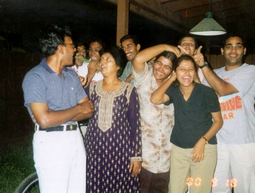 Mom and the gang